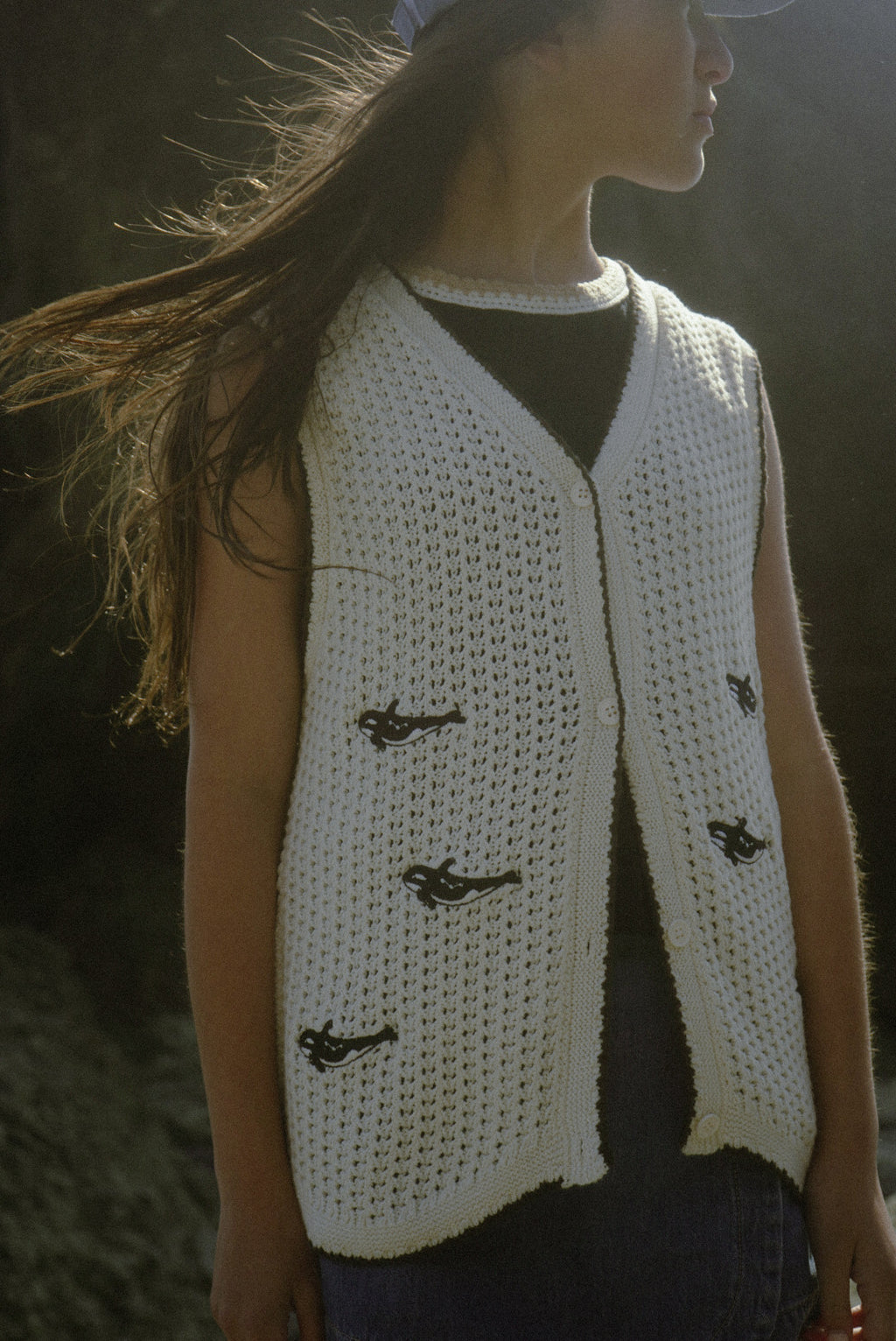 Orca Crochet Vest