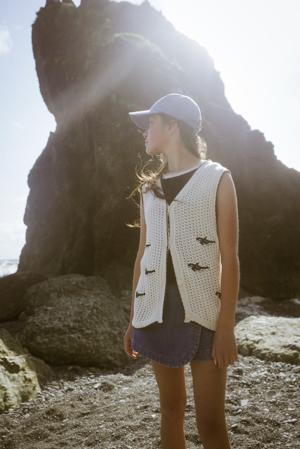 Orca Crochet Vest